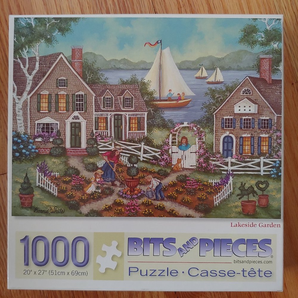 Jigsaw Puzzle Bonnie White 1000 pieces Lakeside